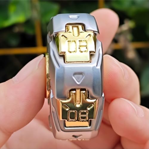 T-Conceal EDC Fidget Slider Spinning Stress Relief Adults Magnet Metal Toys
