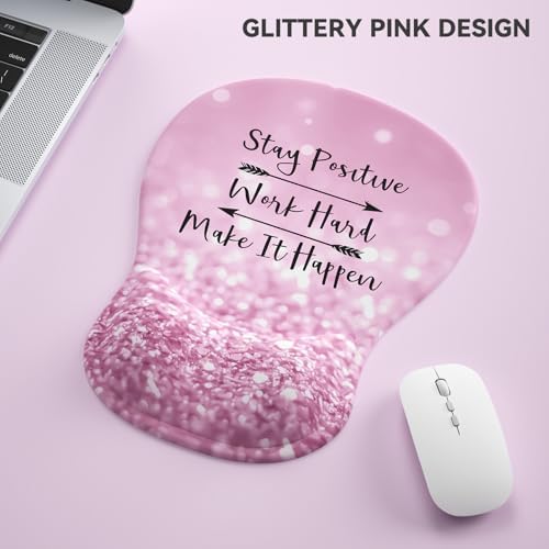 Ergonomic Mouse Pad with Wrist Rest Cute Mousepad Wrist Support