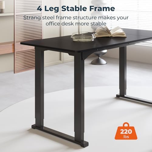 79x31'' 4 Leg Large Standing Desk,Electric Desk for Home Office