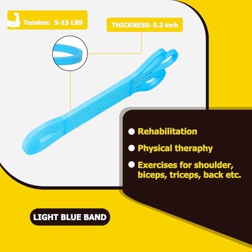 Pull Up Bands, Resistance Bands, Pull Up Assistance Band Exercise Bands for Men & Women Working Out, Body Stretching, Physical Therapy, Muscle Training