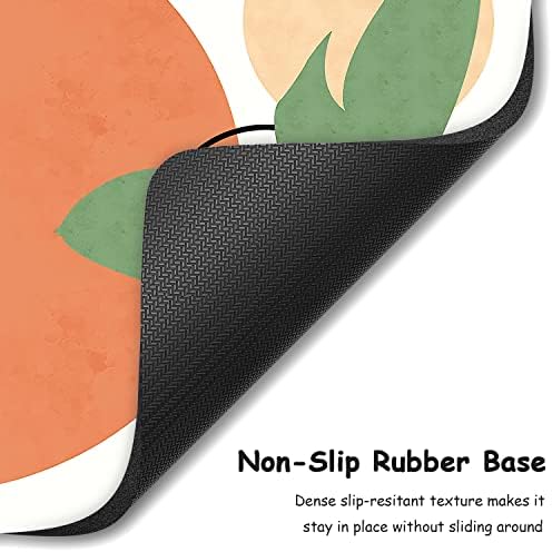 Dapesuom Small Mouse Pad, 6 x 8 Inch Thick Rubber Premium-Textured Non-Slip Portable & Washable Mini Mouse Mat for Women Men Wireless Laptops Keyboard Tray Gaming Office Travel, Abstract Painting