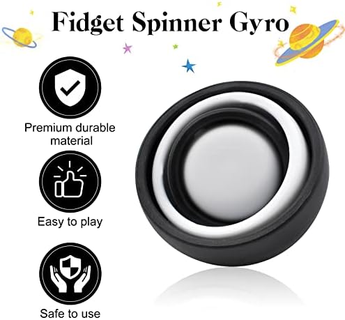 Fidget Toy for Adults, Sensory Toys for Teens, Gift Ideas for Boys Girls Kids, ADHD Autism Stress Relief Finger Toy Hand Fidget Spinner