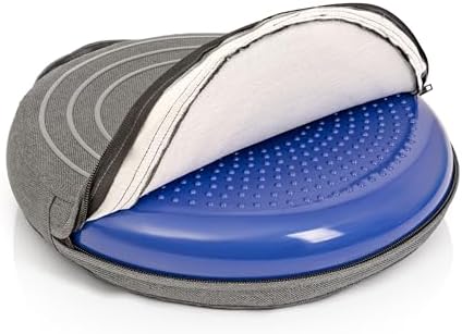 Wobble Cushion Balance Disc - Wobble Disc & Wiggle Seat, Balance Pads for Physical Therapy, Wobble Disk, Sensory Room Equipment - Wobble Seat