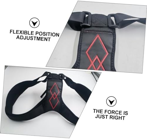 Invisible Posture Corrector Back Brace Black Adjustable Support for Adults