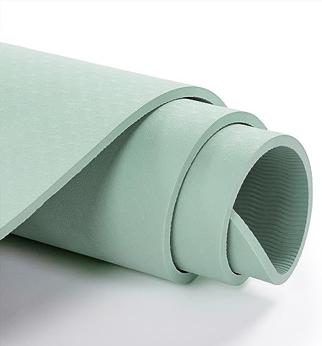 Yoga Mat Non Slip, Pilates Fitness Mats, Eco Friendly, Anti-Tear 1/4" Thick Yoga Mats for Women, Exercise Mats for Home Workout with Carrying Sling and Storage Bag
