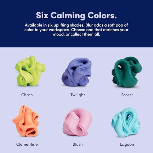 Speks Blur Sensory Slime Putty, Silent Stress Relief Tool, Desk Toy