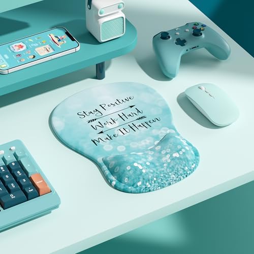 Ergonomic Mouse Pad with Wrist Rest Cute Mousepad Wrist Support