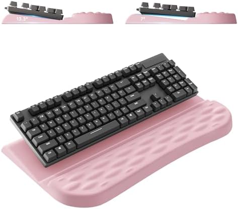 Laborio Wrist Rest with Keyboard Stand Ergonomic Computer Wrist Support Pad