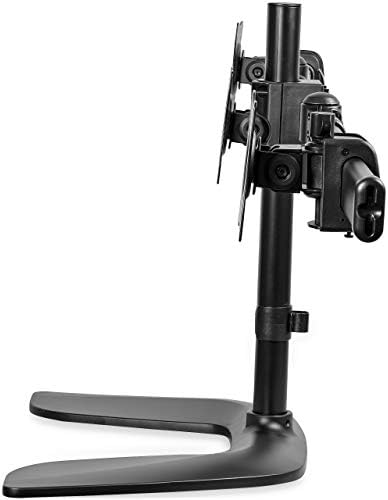 StarTech Triple Monitor Stand 13in to 27in, VESA, Black (ARMBARTRIO2)
