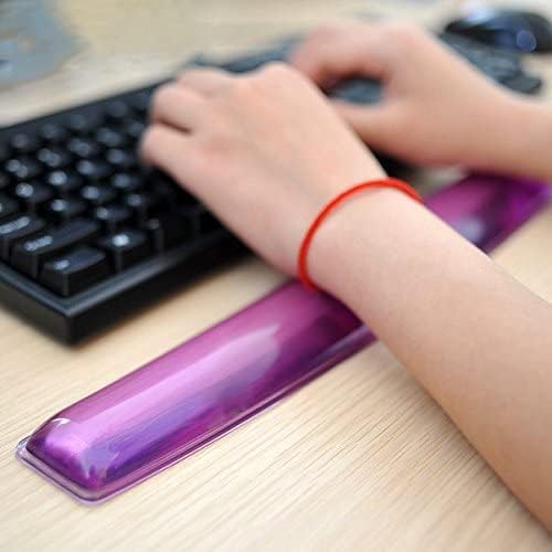 Silicone Gel Keyboard Wrist Rest Set Plus Keyboard & Mouse Wrist Support Pad Office, Computer, Laptop, Mac - Durable, Comfortable and Pain Relief