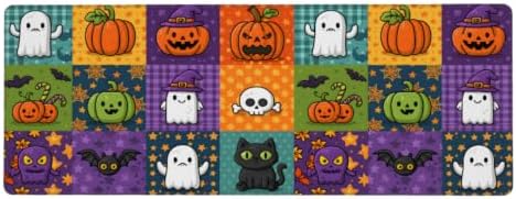 Halloween Large Mouse Pad Non-Slip Rubber Long Gaming Desk Mat