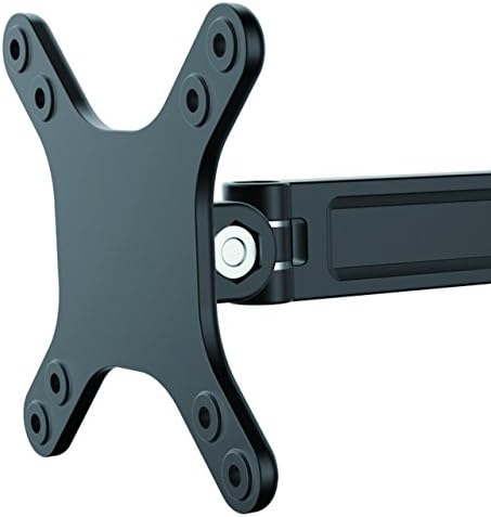 StarTech Monitor Wall Mount 13in to 34in, 33.1lb/15kg, Single Swivel, Black