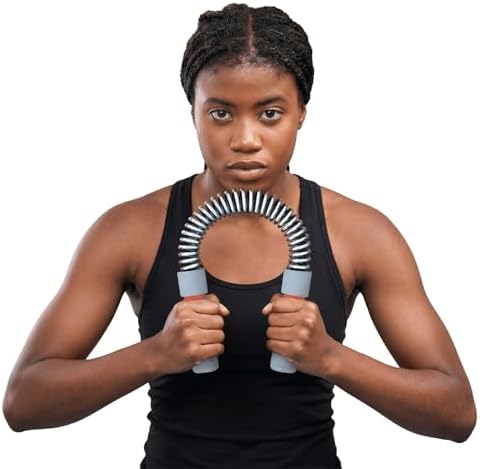 Zenooze's Power Twister Flex Bar, The Ultimate Upper Body Exercise Equipment for Strengthening Your Chest Workout, Shoulders,Biceps, Arms, Forearm Strengthener, Resorte para Hacer Ejercicio