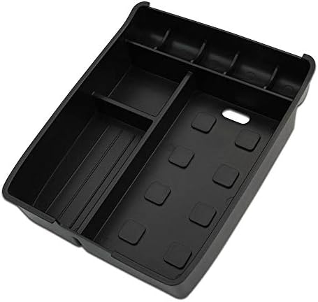 TIANDI Car Center Console Armrest Storage Box Organizer Tray Compatible with Toyota Highlander 2008-2013