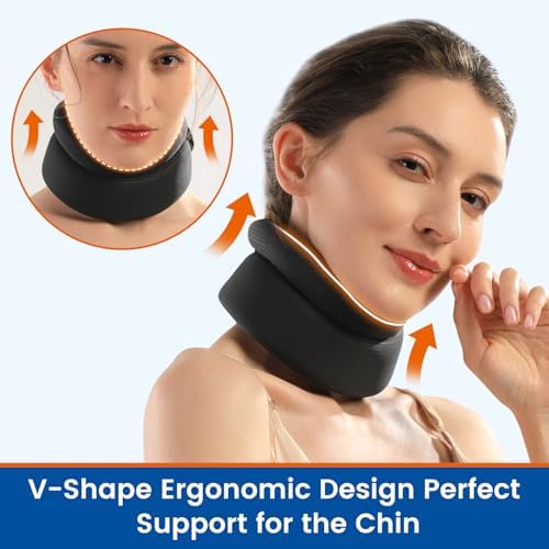 Neck Brace-Soft Cervical Collar for Relief Cervical Spine Pressure