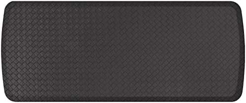 GelPro Elite Premier Gel & Foam Anti-Fatigue Kitchen Floor Comfort Mat, 20" x 48", Basketweave Black