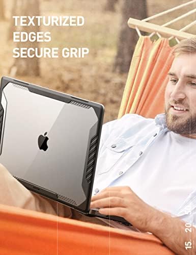 SUPCASE for MacBook Pro 16 Inch Case with Adjustable Stand 2021-2026, Black