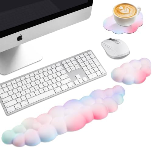 Cloud Wrist Rest for Computer Keyboard,Mouse Wrist Rest,Keyboard Wrist Rest