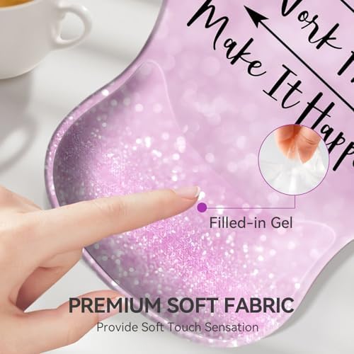 Ergonomic Mouse Pad with Wrist Rest Cute Mousepad Wrist Support