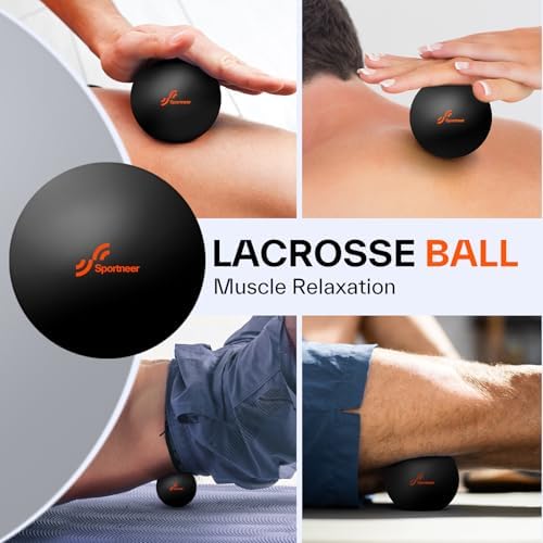 Sportneer 4 in 1 Pilates Foam Roller Muscle Relax Kit