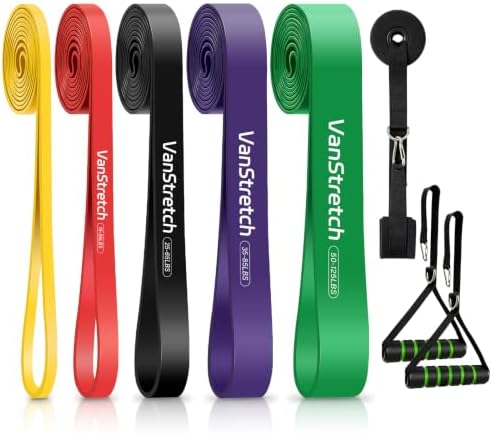 Resistance Bands for Working Out,5-Level Elastic Exercise Bands