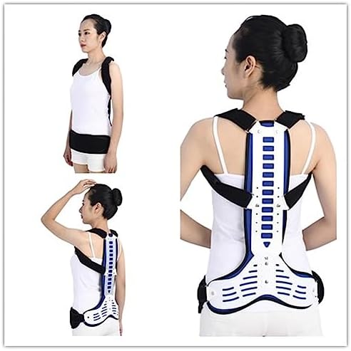 Spinal Orthosis Fixation Brace Back Correction Bracket Adjustable Scoliosis Orthosis Scoliosis Corrector for Men and Women,L,L