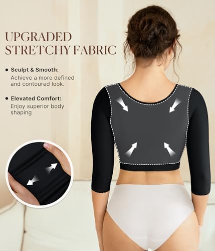 BRABIC Upper Arm Shaper for Women Post Surgical Slimmer Compression Sleeves