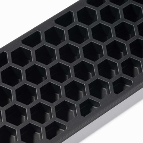 Keychron Silicone Wrist & Palm Rest, 12.89" Length – Supports 75% Compact Keyboard Series V1/V2/Q1/Q2/Q9 & Lemokey P1 (Pro/Max/HE) – Anti-Slip Base – Smooth & Washable - Black