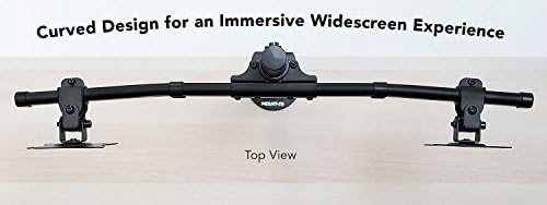 Mount-It! Dual Monitor Desk Stand, C-Clamp & Grommet Base
