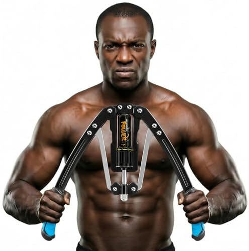 Arm Exercise Equipment Chest Workout - 10 Gears 22-440lb Hydraulic Power