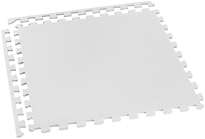 We Sell Mats 3/8" Thick Multipurpose EVA Foam Exercise Floor Mat, Interlocking Tiles, Anti-Fatigue for Home or Gym