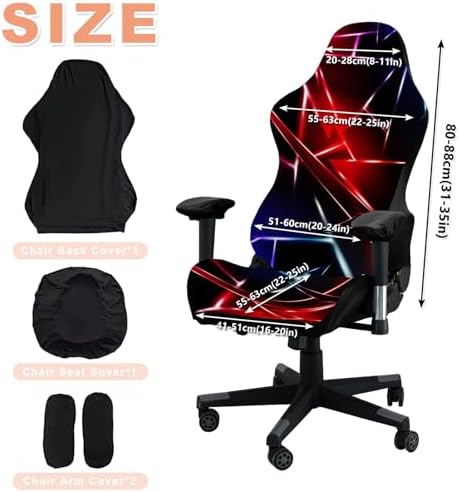 Gaming Chair Covers Only, 3D Printing Soft Fit Scratch Resistant