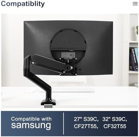 S39C VESA Adapter Compatible with Samsung 27" 32" S39C T55 Monitor