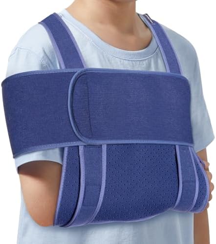 Velpeau Arm Sling for Sleep, Shoulder Immobilizer for Kids, Boys, Girls, XS
