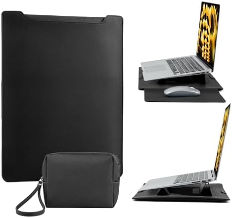 13-14 Inch Protective Laptop Sleeve with Stand, for MacBook Pro/MacBook Air