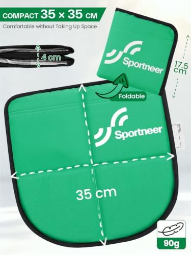 Sportneer Sitting Pad, Kid-Sized Waterproof Foldable Seat Mat, Portable Camping Cushion for Outdoor Adventures, Daycare, Park & Family Picnics