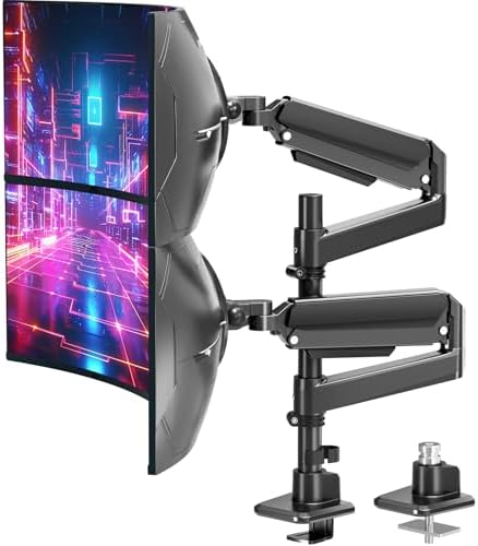 MOUNT PRO Dual Monitor Arm for Max 49" Ultrawide Screens up to 44 lbs