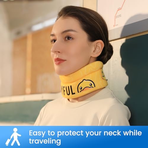 Velpeau Soft Cervical Collar Neck Brace for Snooze, Anti Snoring, Sleep, M
