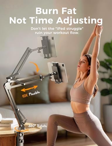 LISEN Tablet Stand iPad Holder Desk Mount, Kindle Accessories Tablet Holder