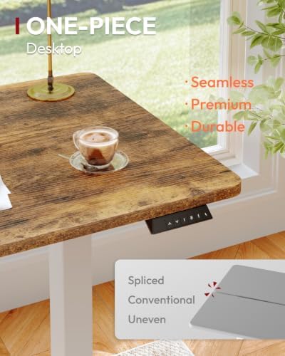 SANODESK 1'' Thick One-Piece 55 x 28'' Height Adjustable Standing Desk