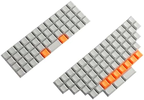 YMDK XDA DSA Blank Colorful PBT Keycaps Suitable for Ortholinear Layout MX Keyboard XD75 ID75 Split 36 Corne Split 46 Planck Preonic Niu40 (DSA 109)