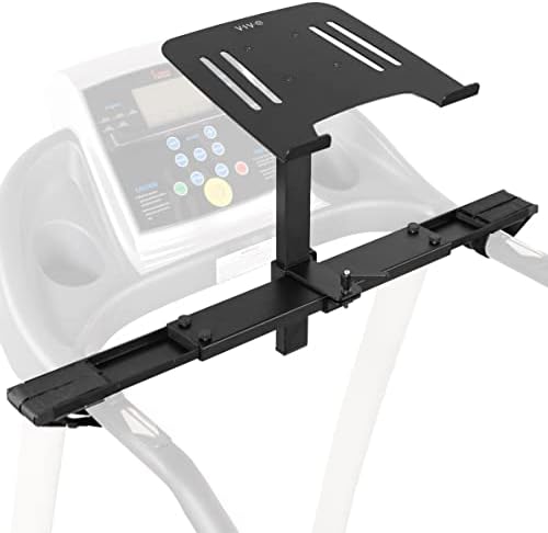 VIVO Black Treadmill Desk Attachment, Laptop Holder Tray, Stand-TDML1
