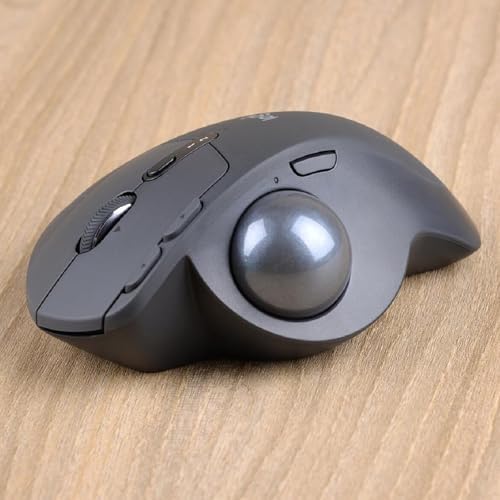 Ergonomic Trackball Mouse Replacement Housing for Mouse with Smooth Rolling Precisely