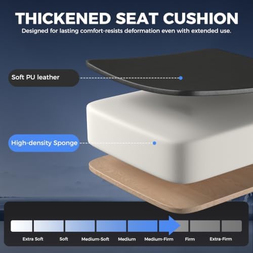 LUCKRACER Gaming Chair with Footrest, 90°-155° Reclining Ergonomic Computer Chair with 3D Armrests, Headrest and Lumbar Pillow, 360° Swivel, SGS-Tested Gas Lift, 330 lbs Capacity, Onyx Black