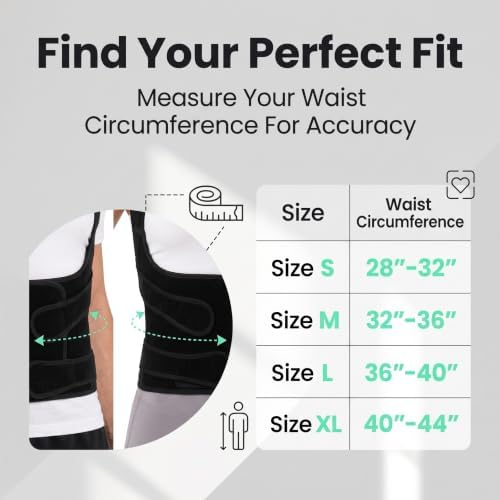 Posture Corrector for Women & Men, Full Back Brace for Office Use