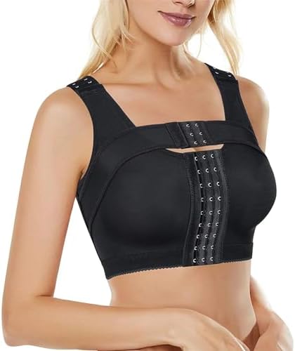 BRABIC Women's Front Closure Post-Surgery Posture Corrector Bra Shaper Tops