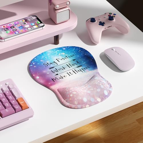 Ergonomic Mouse Pad with Wrist Rest Cute Mousepad Wrist Support