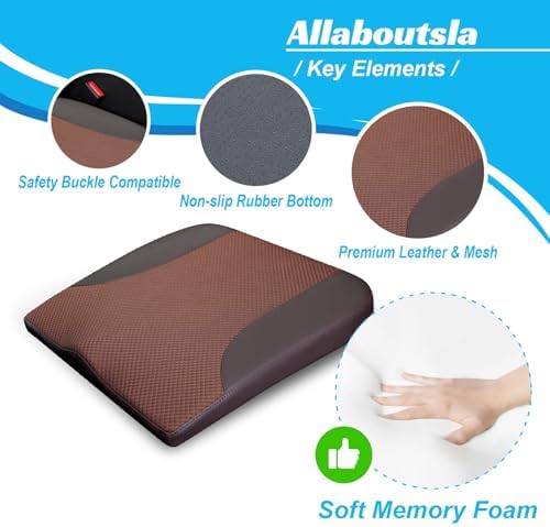 Allaboutsla Car Seat Cushion, Car Seat Cushions for Long Driving