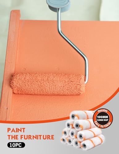 ROLLINGDOG 4 inch Small Paint Roller Covers