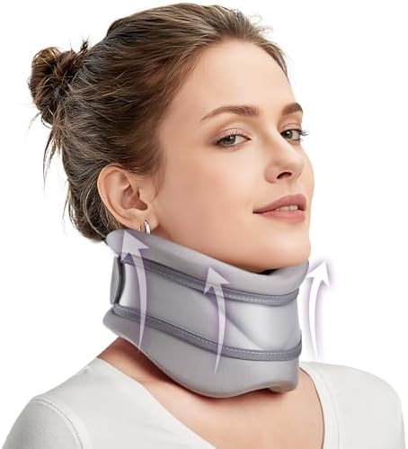 babaka Neck Brace for Neck Pain and Support, Soft Neck Brace Cervical Collar for Women & Men, Neck Support with Support Pad for Sleeping, Relieves Pain and Spine Pressure (S(9.8"-13.8"))